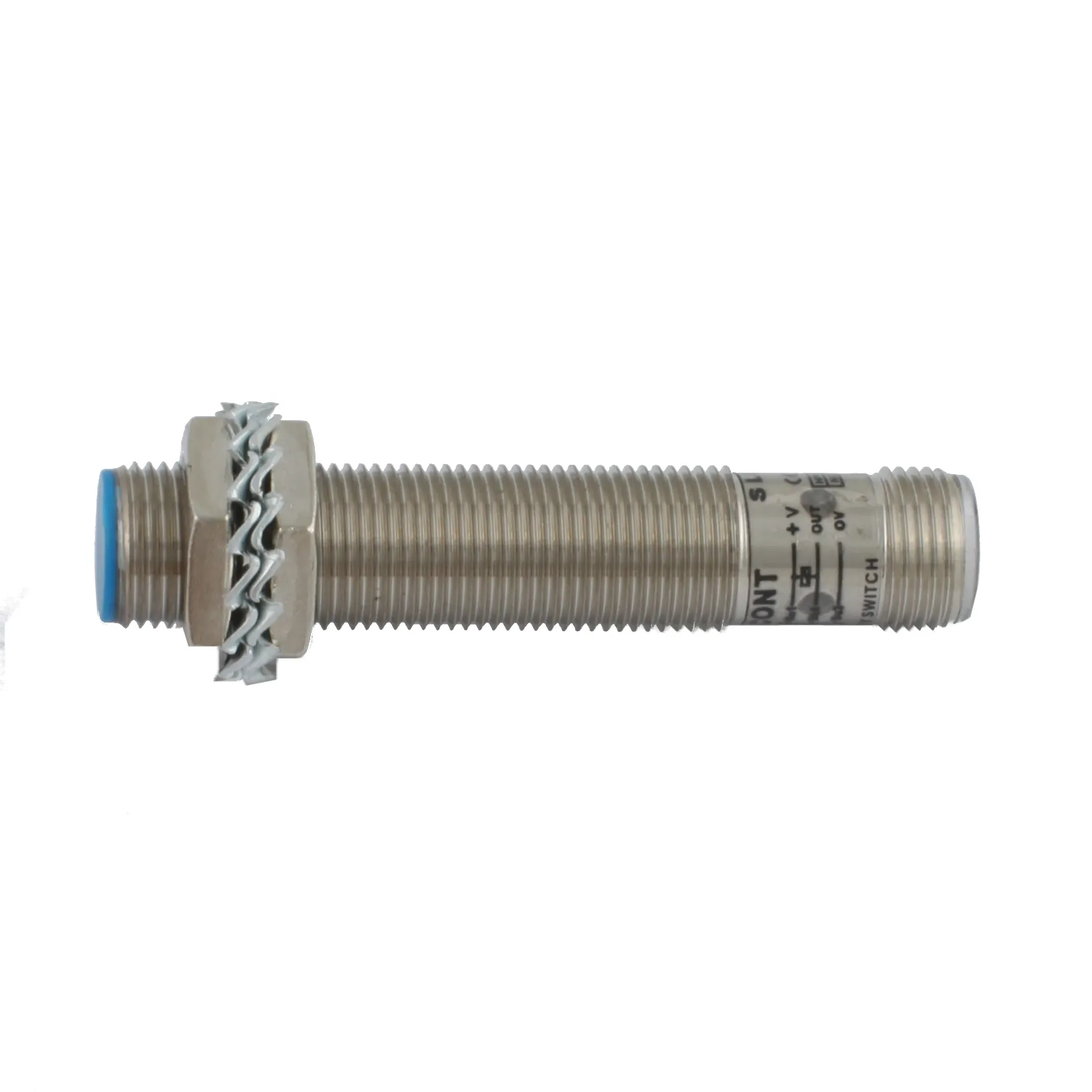 INNOCONT Индуктивный датчик, M12x1, L=61 мм, экранированный, зона срабатывания 2 мм, -25 +60 С, 12…24 VDC, IP67, выход: PNP NO, макс. ток 200 мА, разъем M12 SLI-12P2C