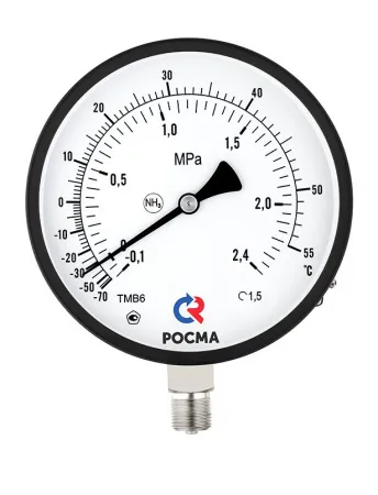 Манометры аммиачные ТМ-511 NH3 и ТМ-611 NH3
